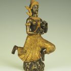 Vintage Bronze Thai Buddha Figure